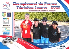 2025 champions Cher triplette minimes 2025 champions Cher triplette minimes
