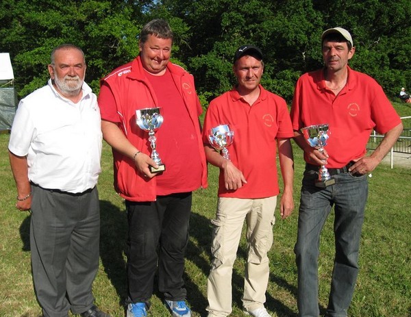 Championnats de Seine et Marne (77) triplette Jeu Provençal 2014