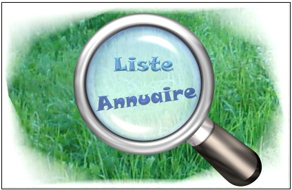 ANNUAIRE DE NOS ADHERENTS