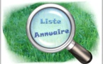 ANNUAIRE DE NOS ADHERENTS