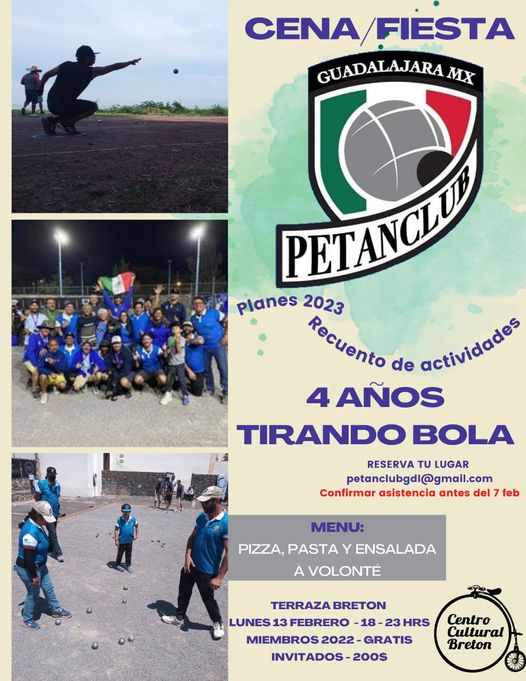 4 años del Petanclub