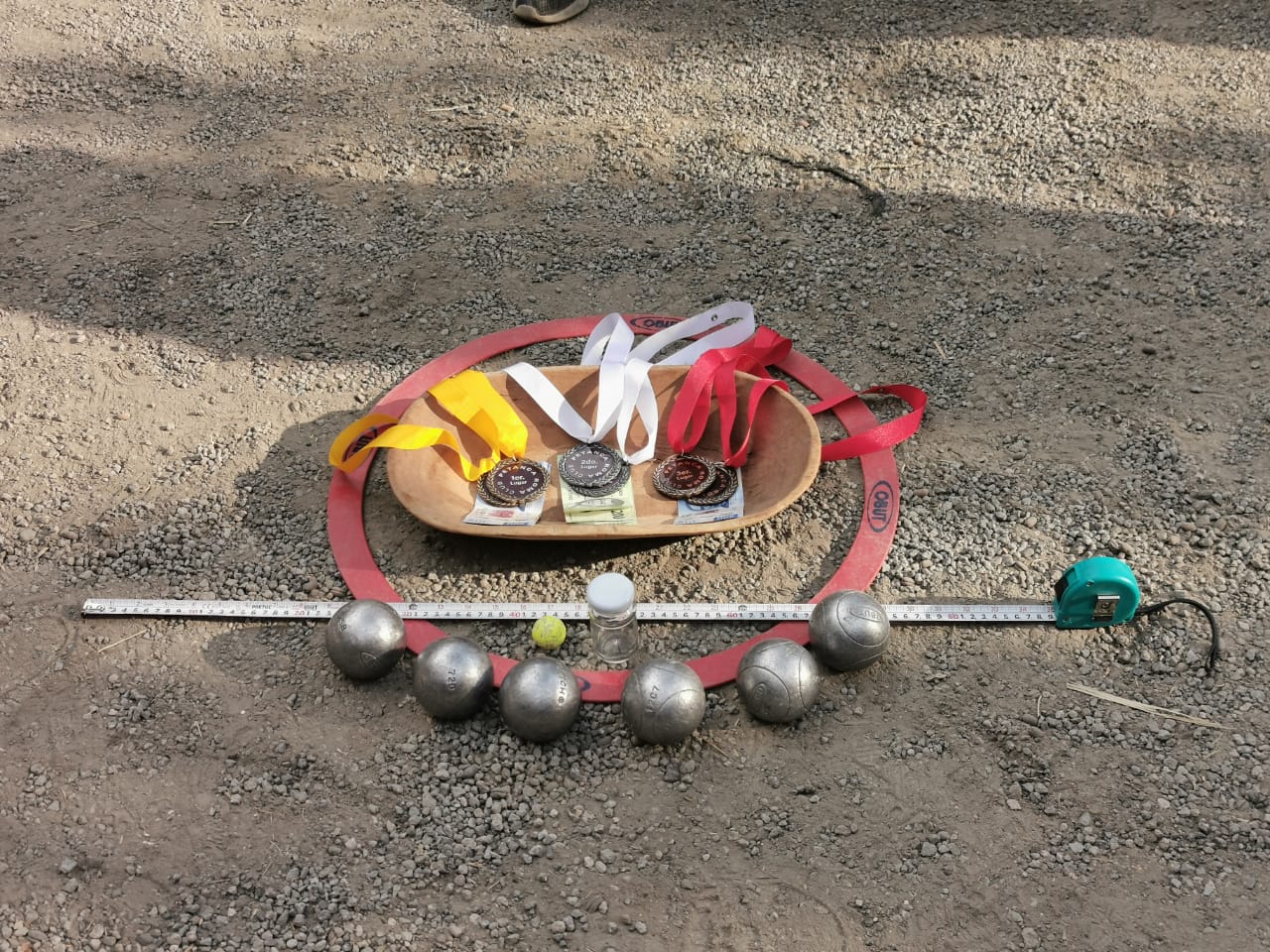 Buen torneo en CDMX, 12 equipos y mucha pétanque