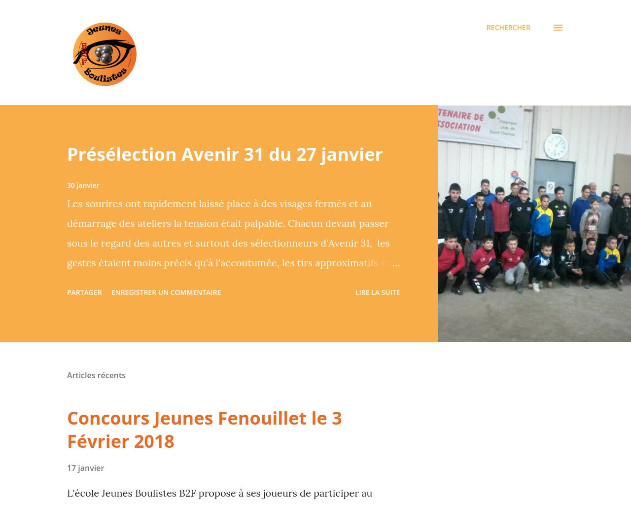 Ecole de pétanque B2F Ecole de pétanque B2F