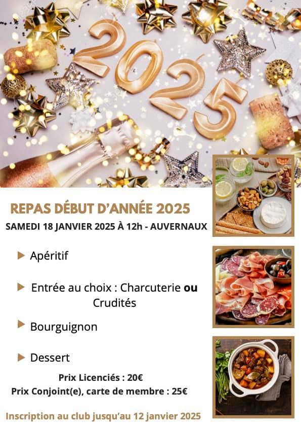 REPAS  DU  CLUB  A  AUVERNAUX