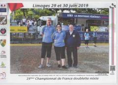 CHAMPIONNAT FRANCE MIXTE 2019 CHAMPIONNAT FRANCE MIXTE 2019