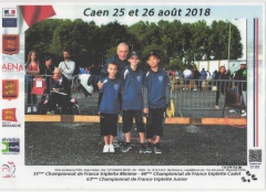 CHAMPIONNAT FRANCE JEUNES 2018 CHAMPIONNAT FRANCE JEUNES 2018