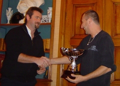 Remise de récompense pour l'équipe A de l'AS Cérilly. Remise de récompense pour l'équipe A de l'AS Cérilly.