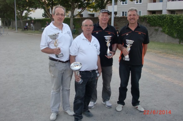 Championnat Départemental Promotion Doublette Senior C.M. LE BOURGET 22.06.2014