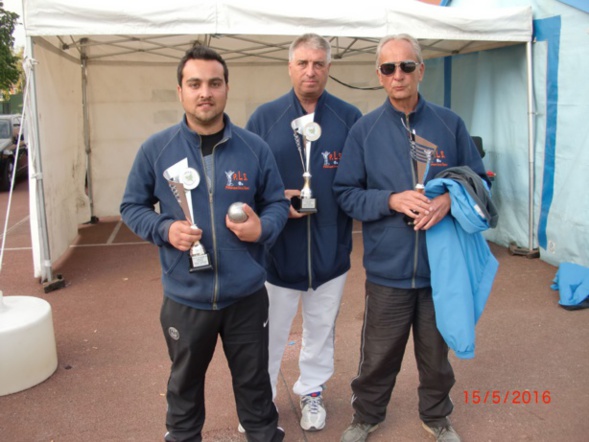 Champions : 14 - Schtenegry Micky – François Guy – Fruyt Christian - {Pétanque Livry Sport}