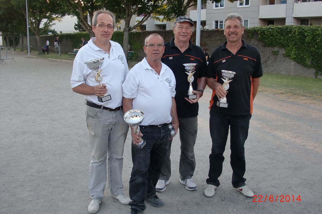 Championnat Départemental Promotion Doublette Senior C.M. LE BOURGET 22.06.2014