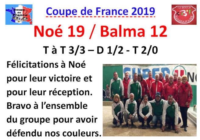 Coupe de France Noé Balma