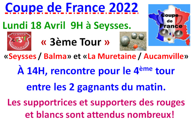 Coupe de France 18/04/2022