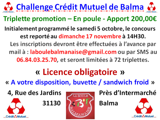 Challenge Crédit Mutuel 17/11/24