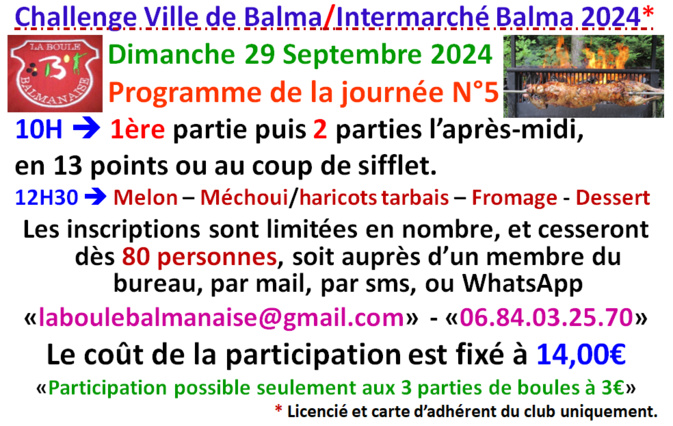 Challenge ville de Balma / Intermarché Balma 2024