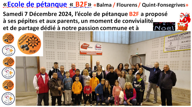 Jeunes Boulistes B2F 07/12/24