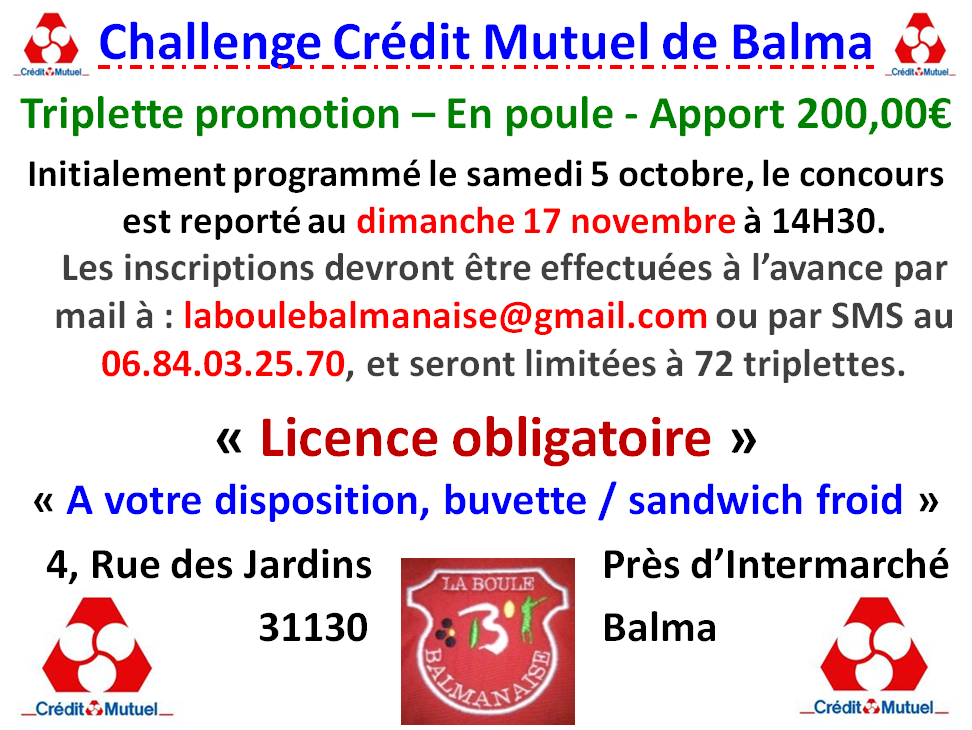 Challenge Crédit Mutuel 17/11/24