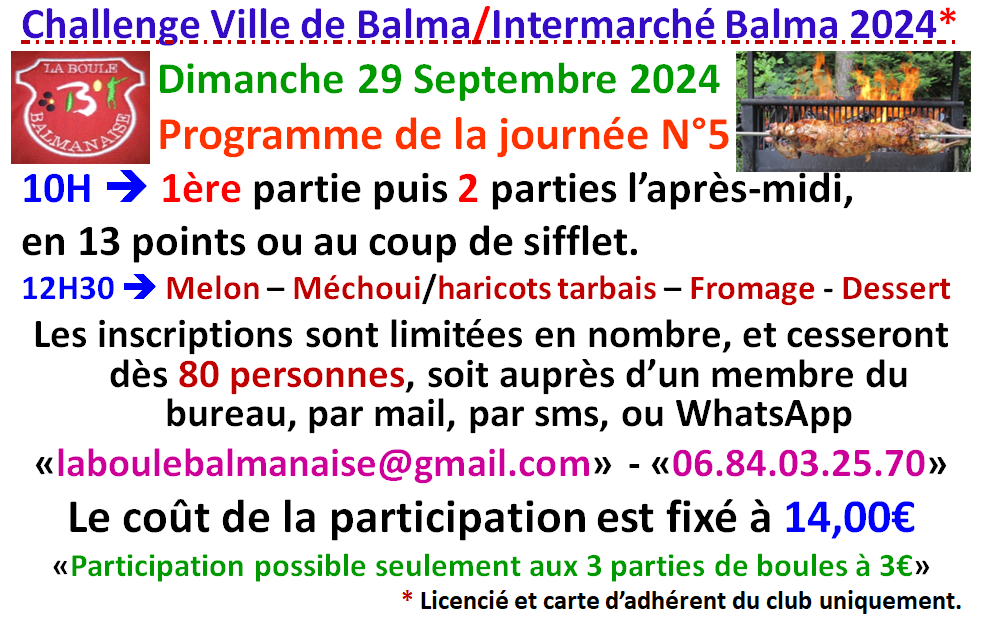 Challenge ville de Balma / Intermarché Balma 2024