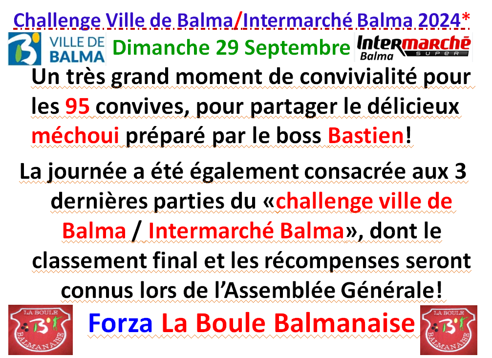 Challenge Ville de Balma / Intermarché Balma