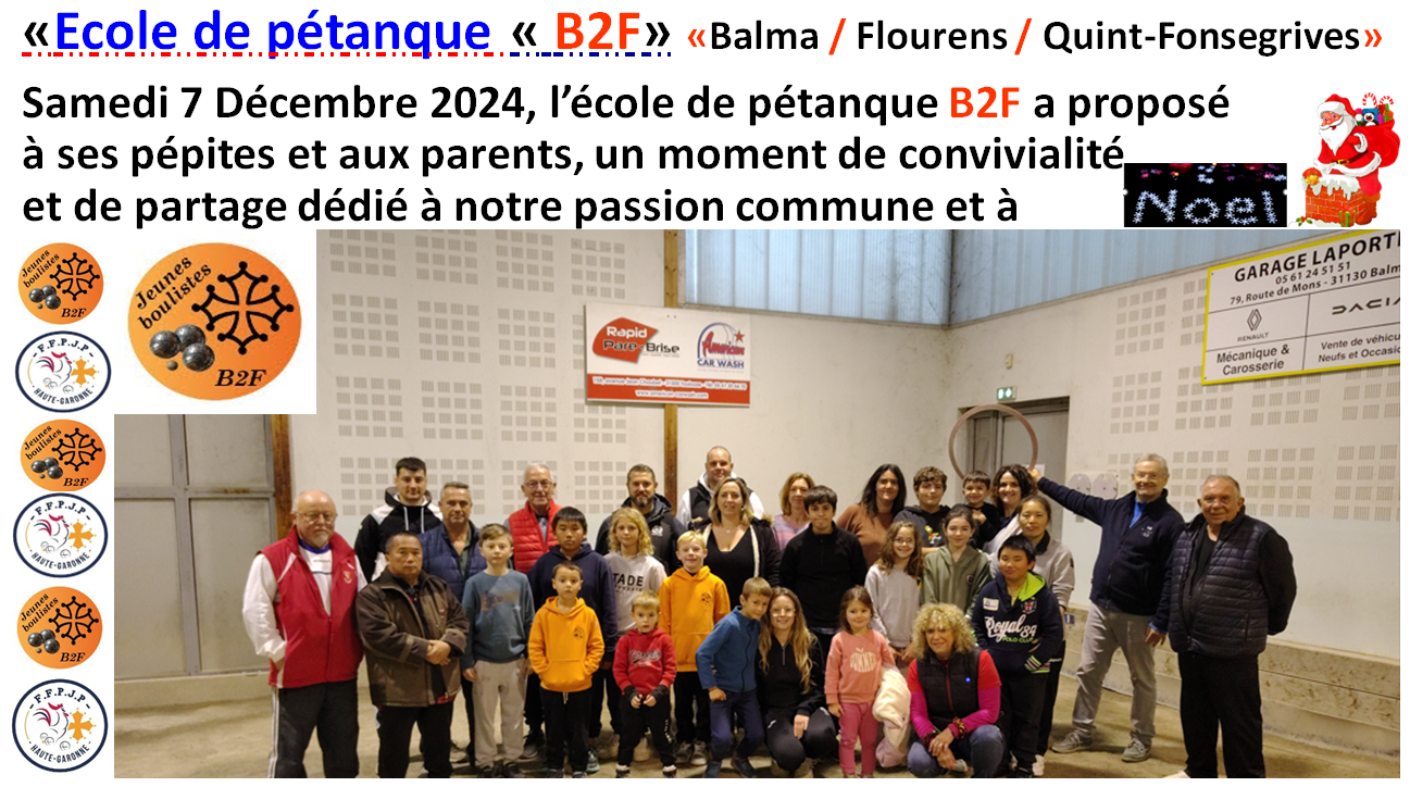 Jeunes Boulistes B2F 07/12/24