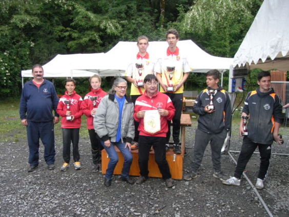 Et de 3 Podiums Pour Boulistôpotes Doublette Jeunes à Cransac