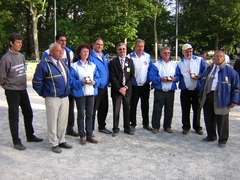 Champ. Aquitaine triplettes CANEJAN 2005 Champ. Aquitaine triplettes CANEJAN 2005