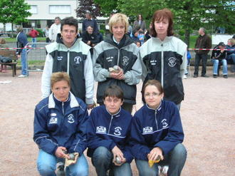 CD15: Résultats des Championnats du Cantal Triplettes 2009.