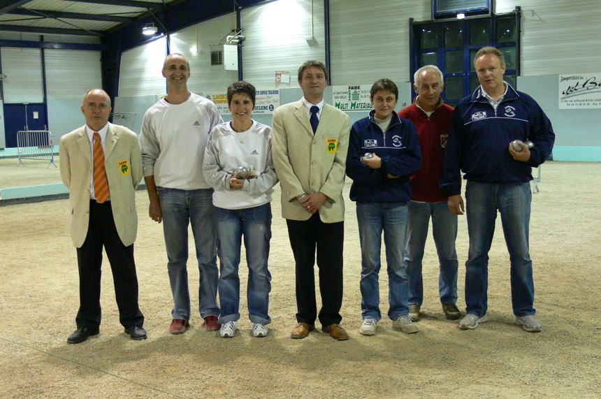 CD15 Résultats du Championnat du Cantal 'Doublettes Mixtes 2008'