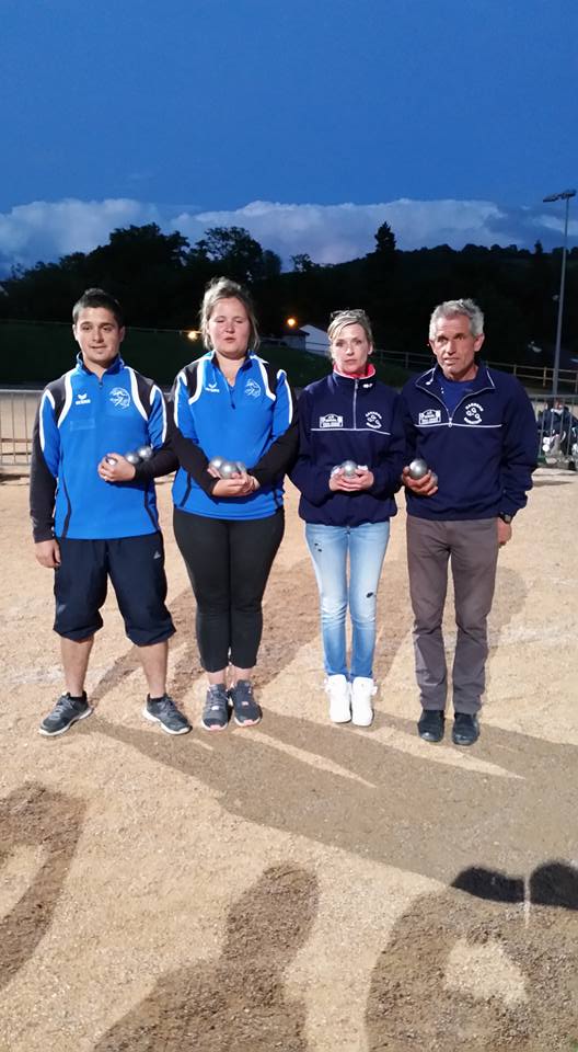 Finale championnat du Cantal Doublette mixte à Reilhac