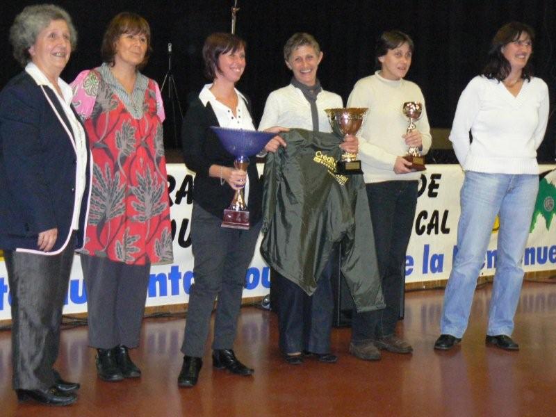 Vice Championne du Cantal Tête à Tête Féminin