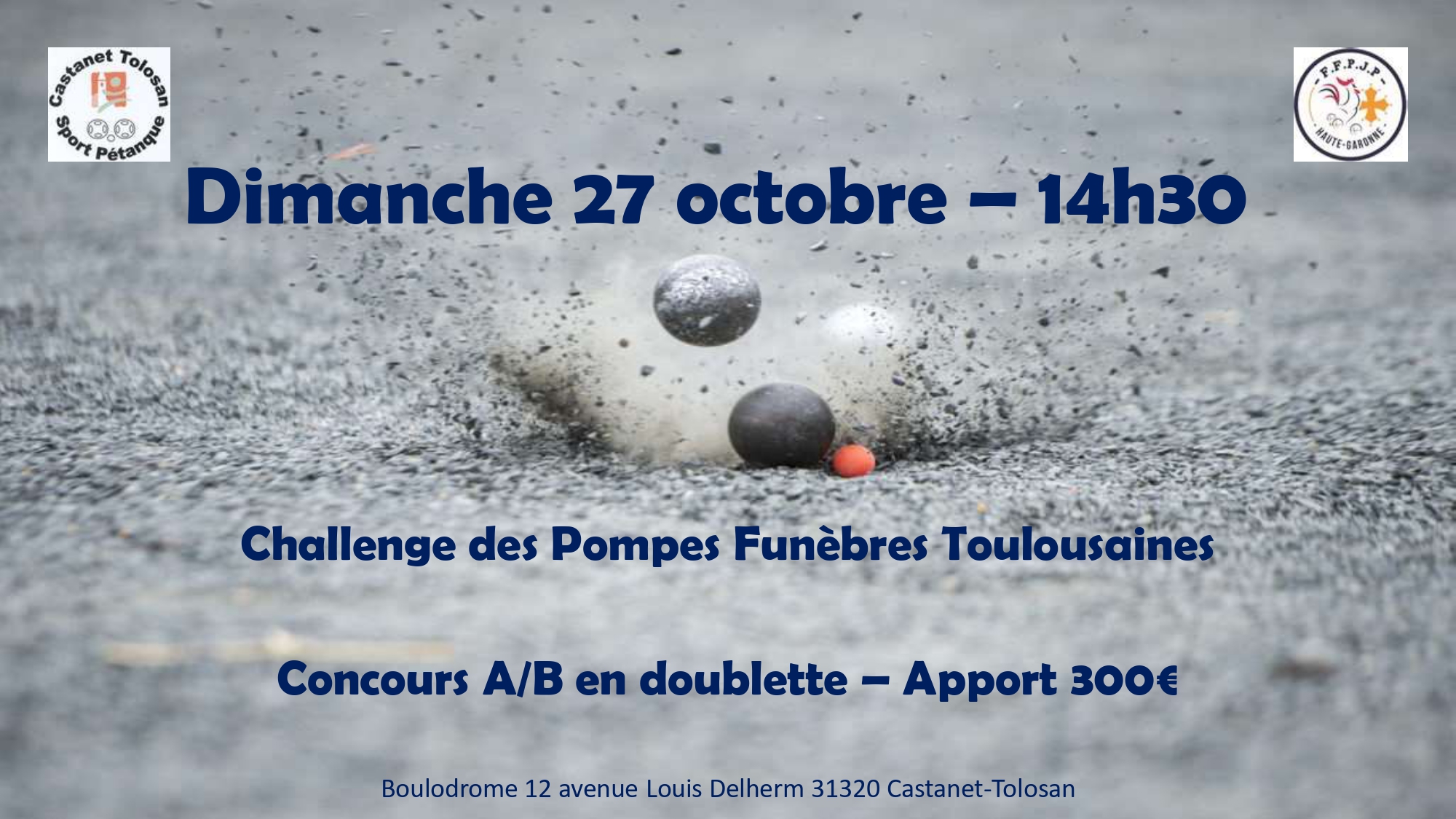 Callenge des Pompes Funèbres Toulousaines Dimanche 27 octobre