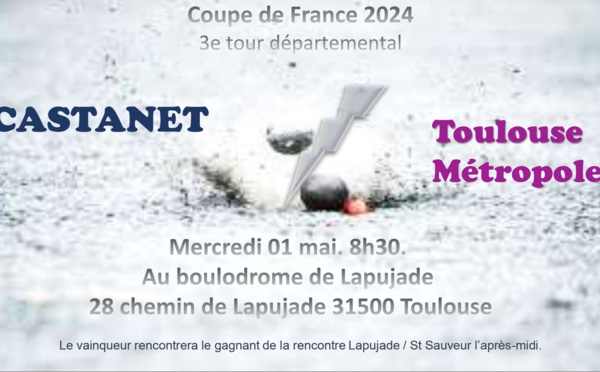 Coupe de France 2024 - 3e tour.