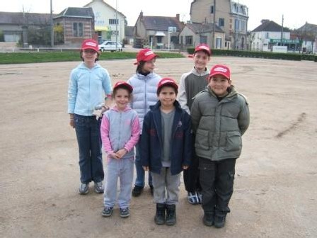 Audrey-Helena-Manon-Quentin-Pierrick et Yannick