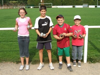 Audrey, Kévin, Benjamin et Clément ont le sourire