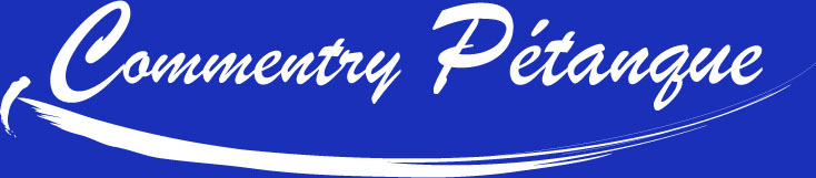 Le nouveau logo de Commentry Pétanque