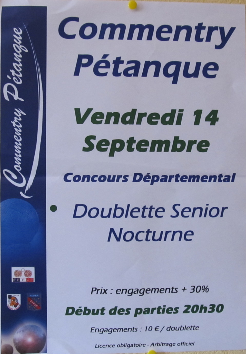 CONCOURS NOCTURNE DU 14 SEPTEMBRE