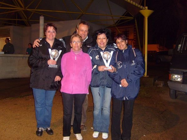 Les 4 charmantes finalistes ont le sourire malgré la pluie