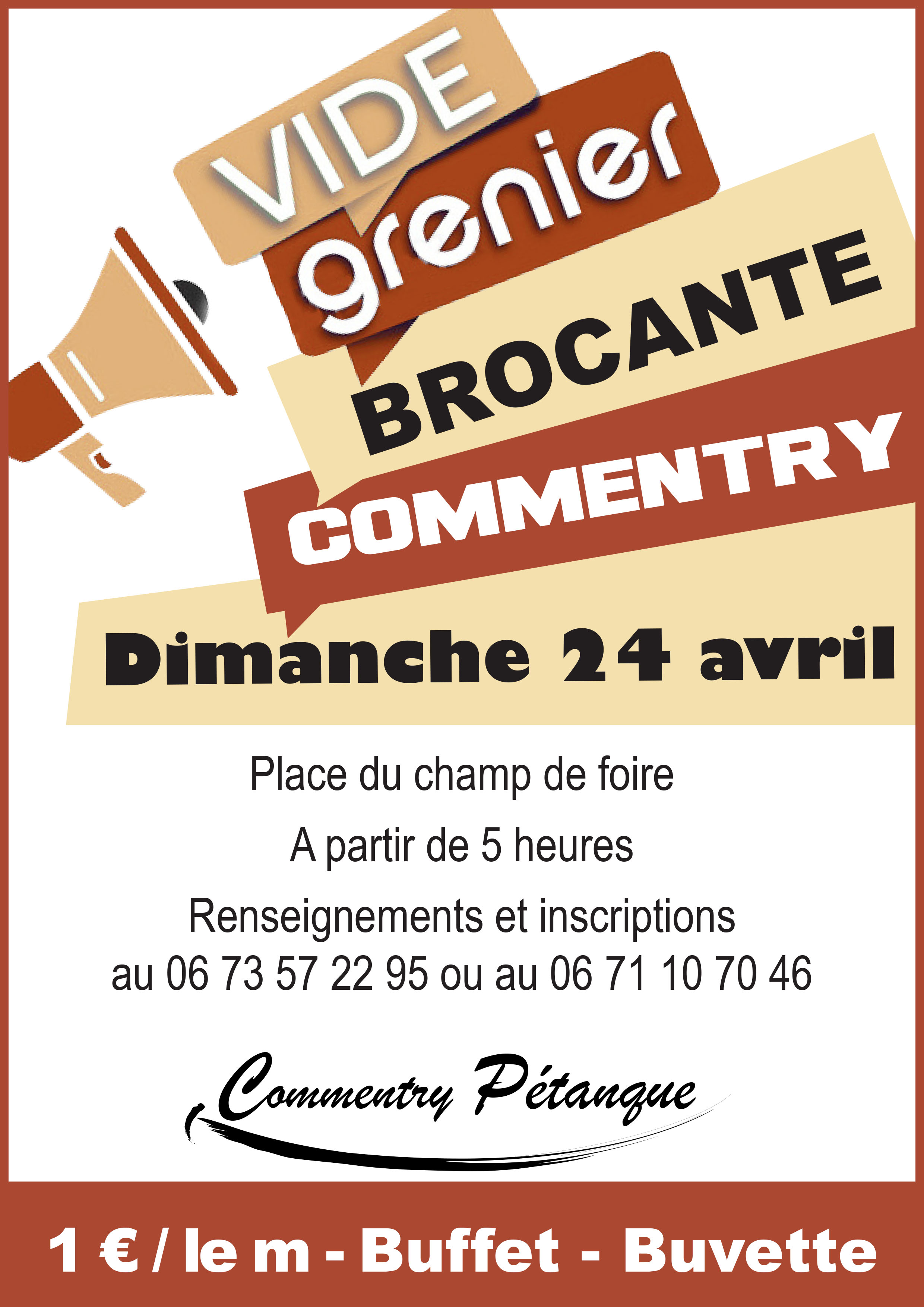 BROCANTE VIDE-GRENIER