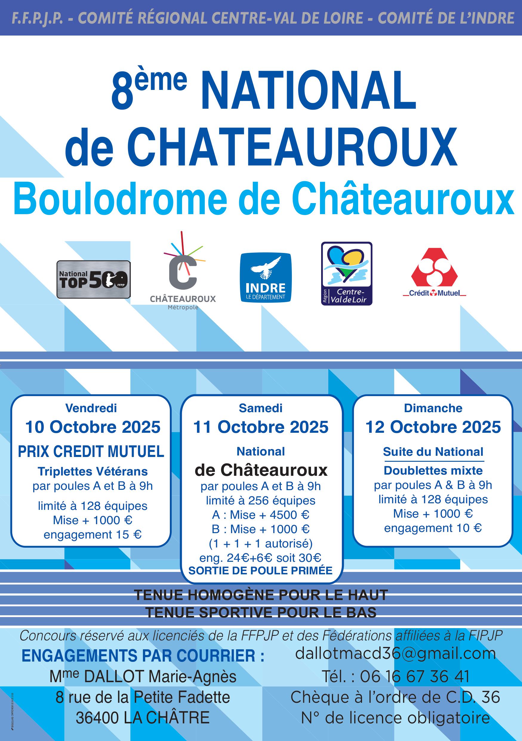 National de Chateauroux