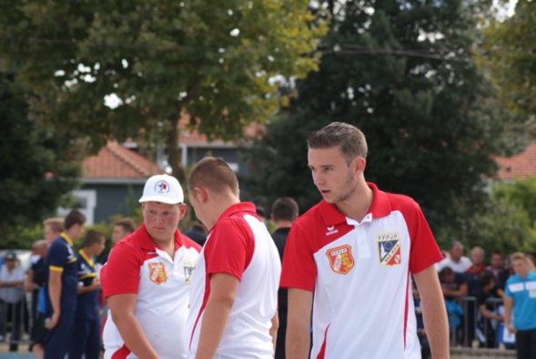 Championnat de France triplettes jeunes à Soustons le 23.08.2014