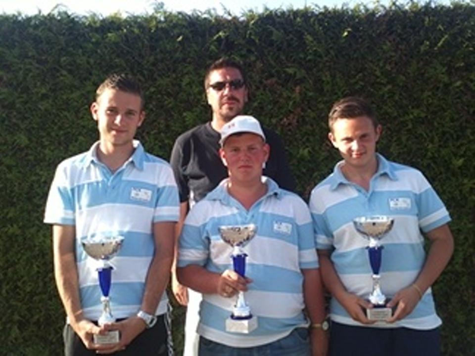 Championnat triplettes jeunes Ligue le 8 juin 2014 à Colmar