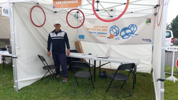 le stand du CSB Pétanque