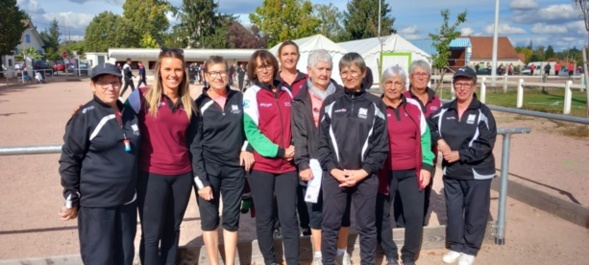 15/10 -  Finale du championnat de l'allier féminin 1ère D à Neuilly le Réal