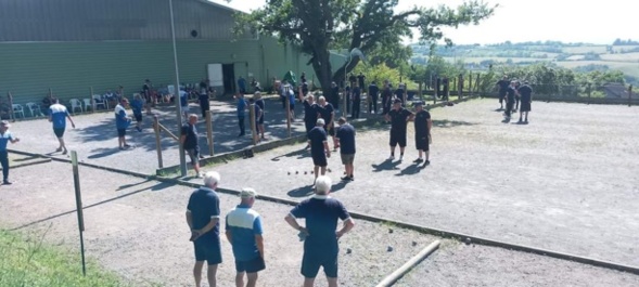 25/06/24 journée 11 CDC vétéran les 5 équipes au boulodrome R.Dromard