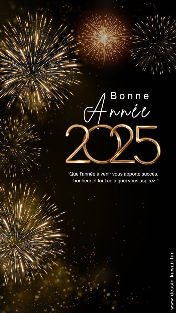 Meilleurs voeux pour 2025