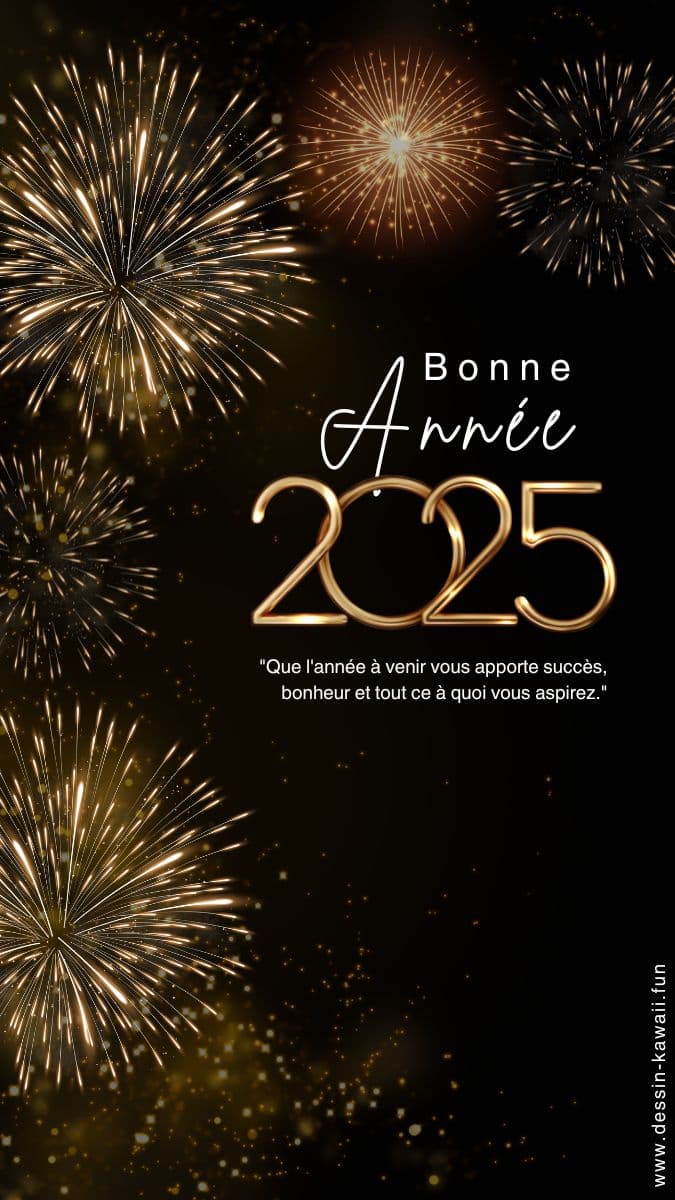 Meilleurs voeux pour 2025