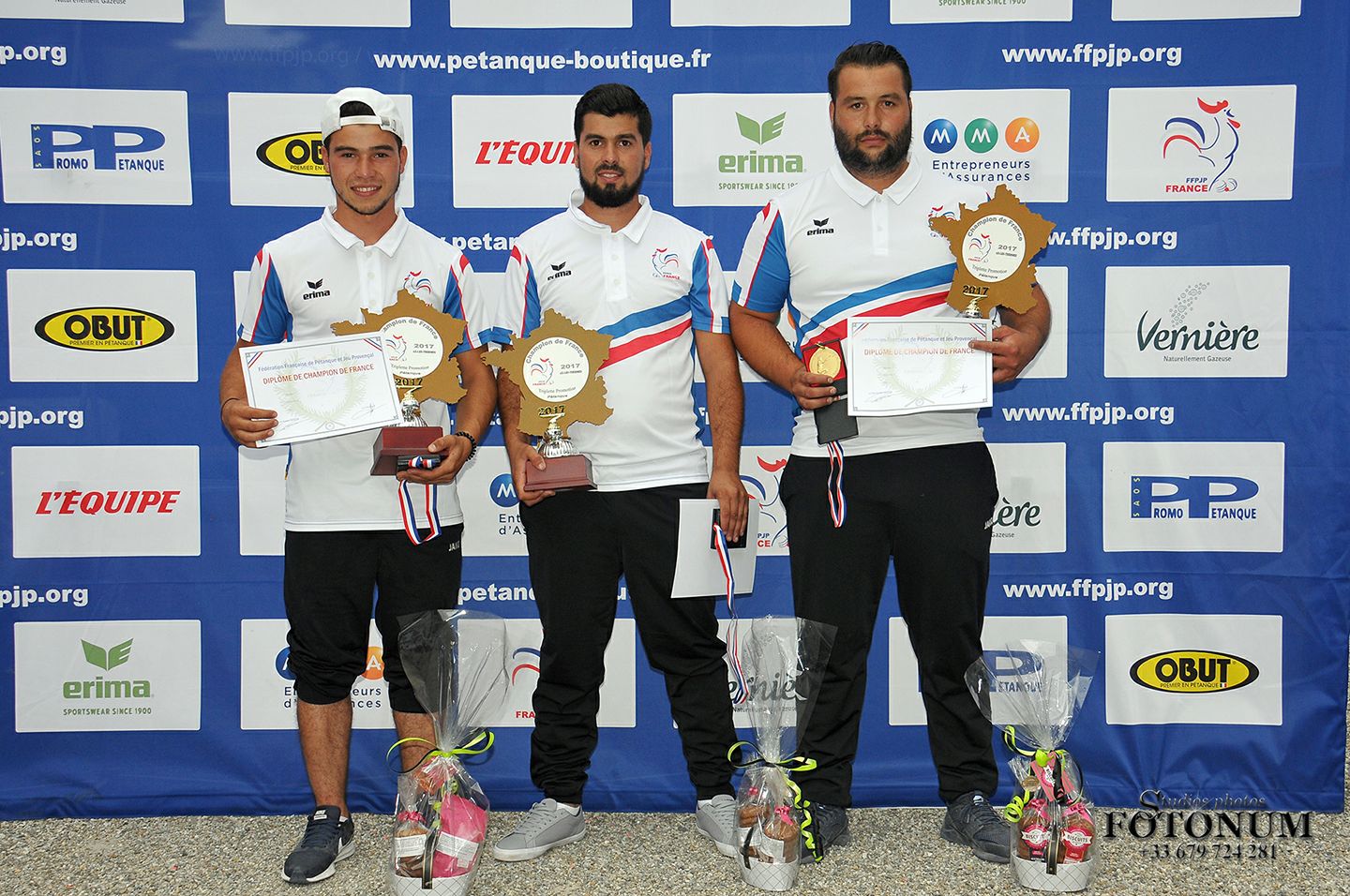 Résultat championnat de France triplette promotion.