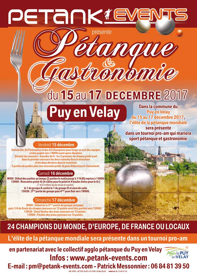 Evenement au PUY EN VELAY.