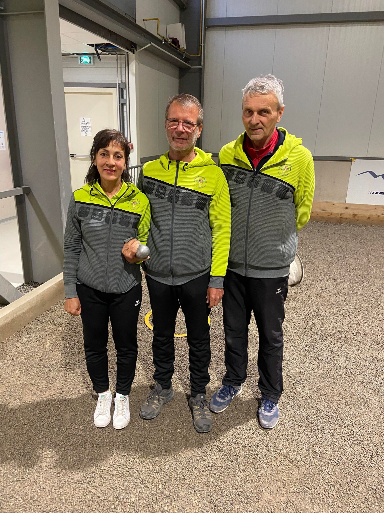 les Vice-Champions des Hautes-Alpes : Farida- Luc et Robert