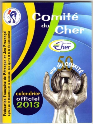 CALENDRIER OFFICIEL 2013 DU CHER