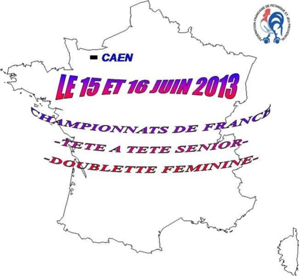 CHAMPIONNAT DE FRANCE DOUBLETTE FEMININE LISTE DES ENGAGEES ET TIRAGE DES POULES